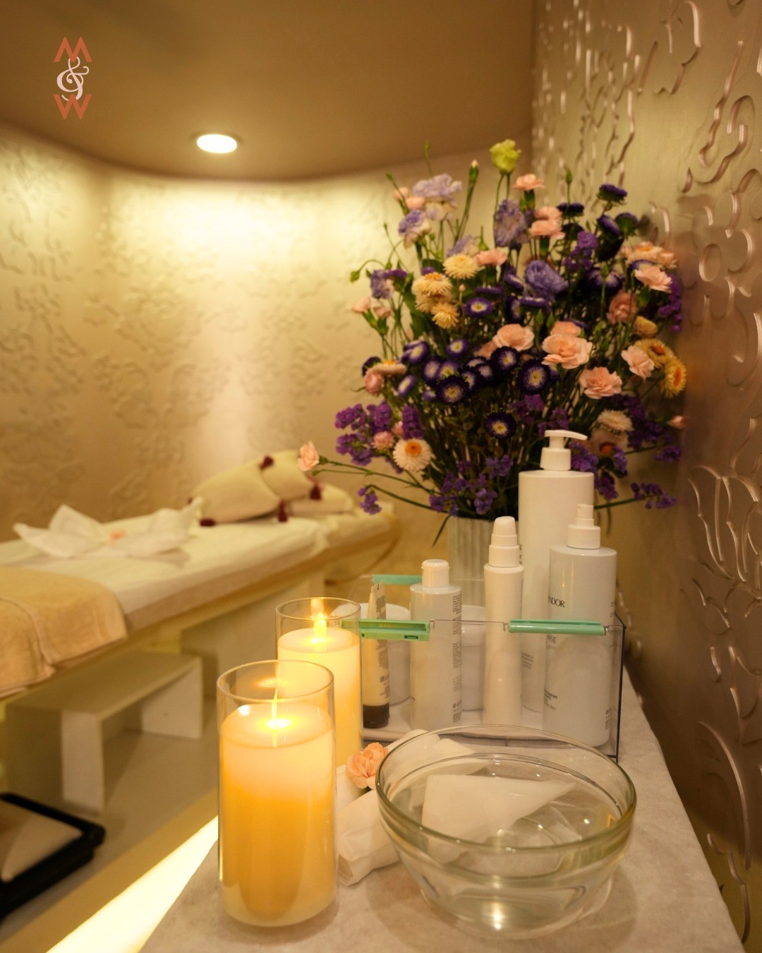 A private treatment room