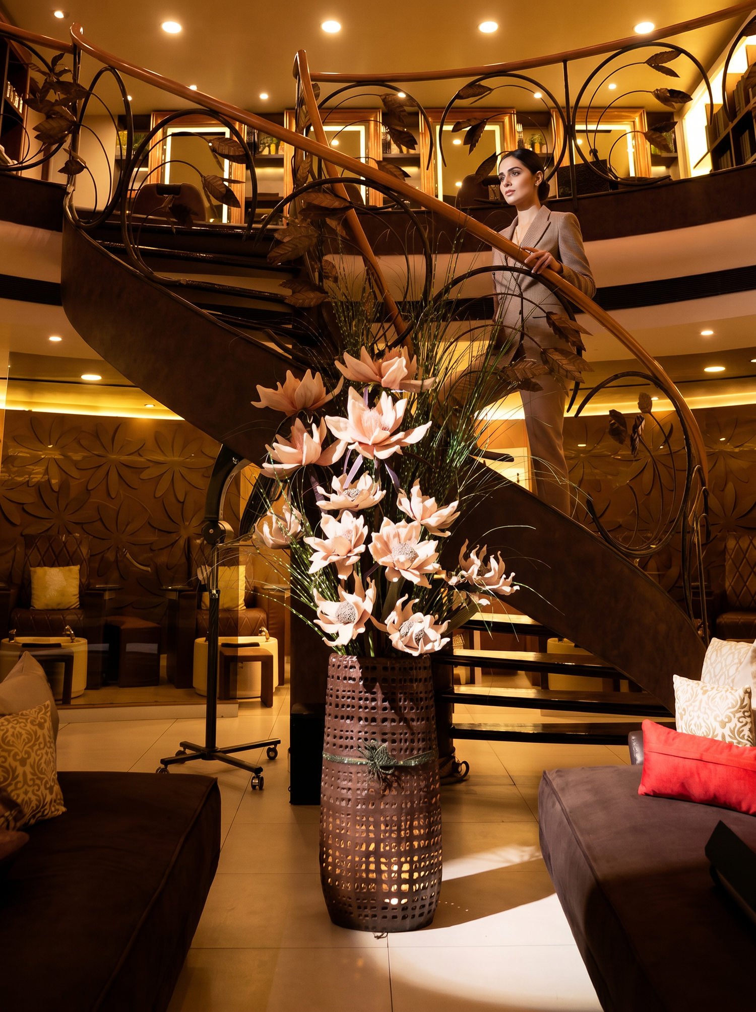 The staircase — UB City